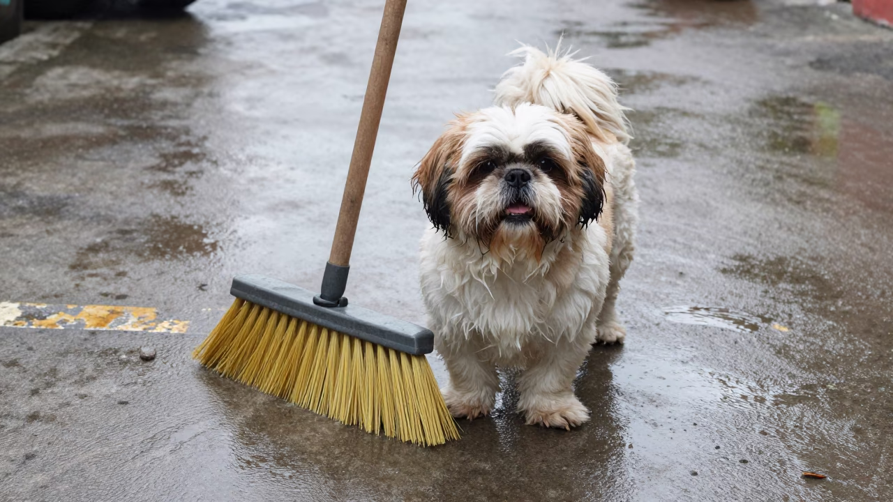 Shih Tzu in Surabaya in in Surabaya, Indonesia