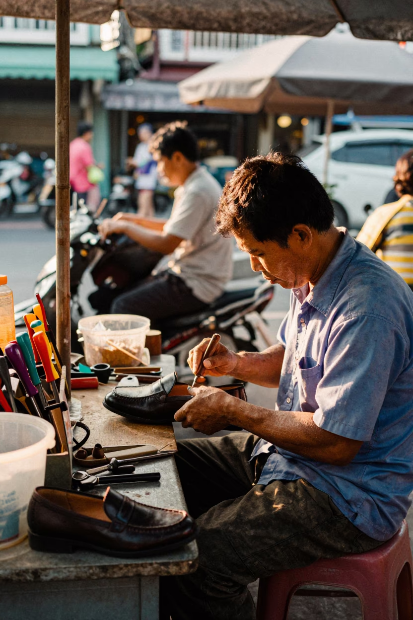 Shine Worker in Phuket in in Phuket, Thailand