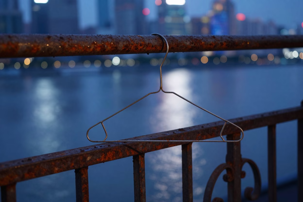 Shirt Hanger in Shanghai in in Shanghai, China