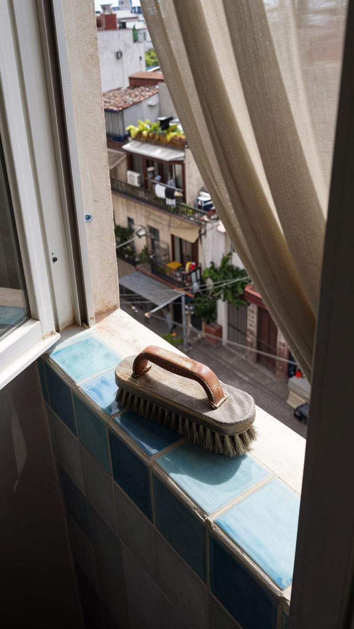 Shoe Brush in Buenos Aires in in Buenos Aires, Argentina
