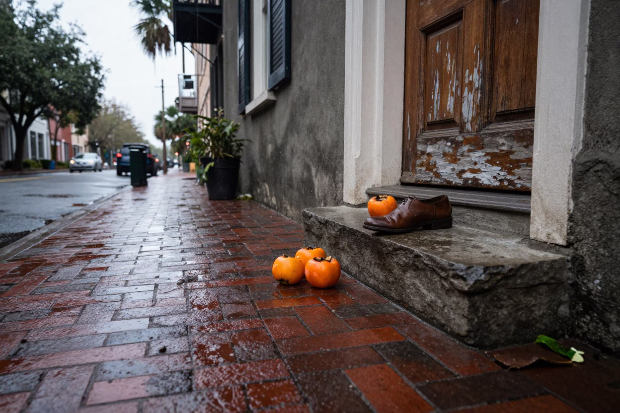 Shoe in Charleston at First Light in in Charleston, South Carolina, United States