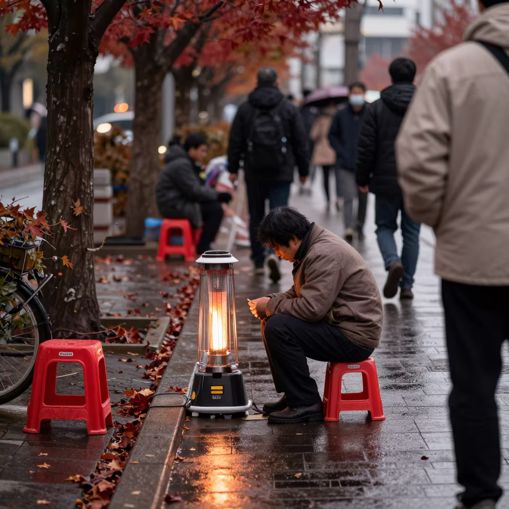 Shoe Shiner Abiko Dusk Copper Light in near Abiko