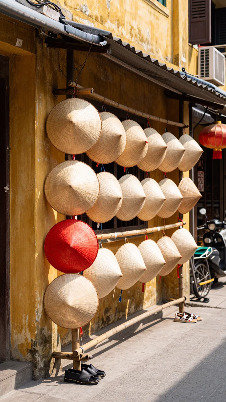 Shoes in Hoi An in in Hoi An, Vietnam