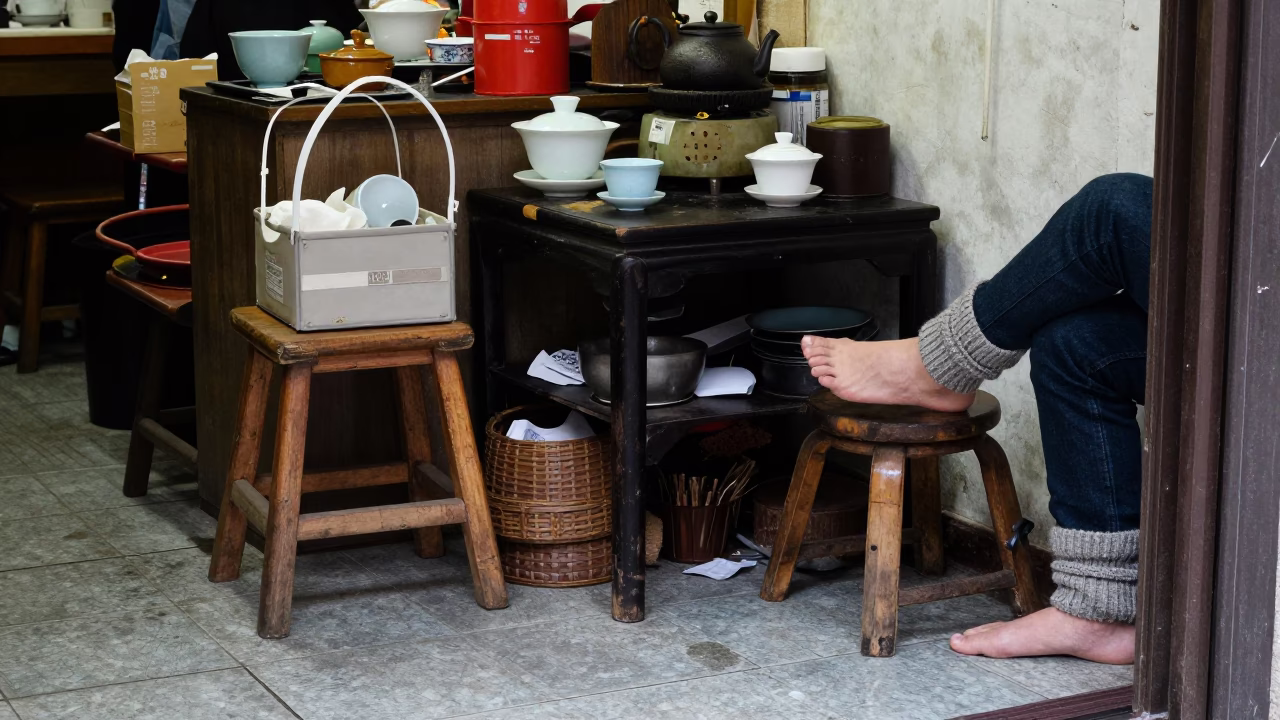 Shop Corner in Taipei in in Taipei, Taiwan