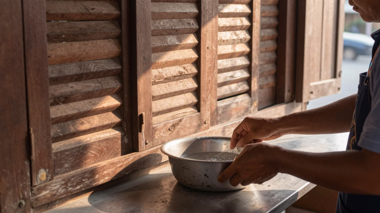 Shop Counter in Chiang Mai in in Chiang Mai, Thailand