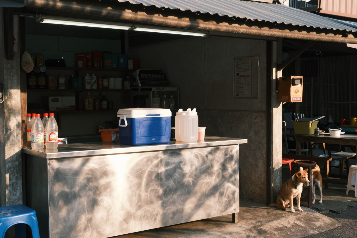 Shop Counter in Phuket in in Phuket, Thailand