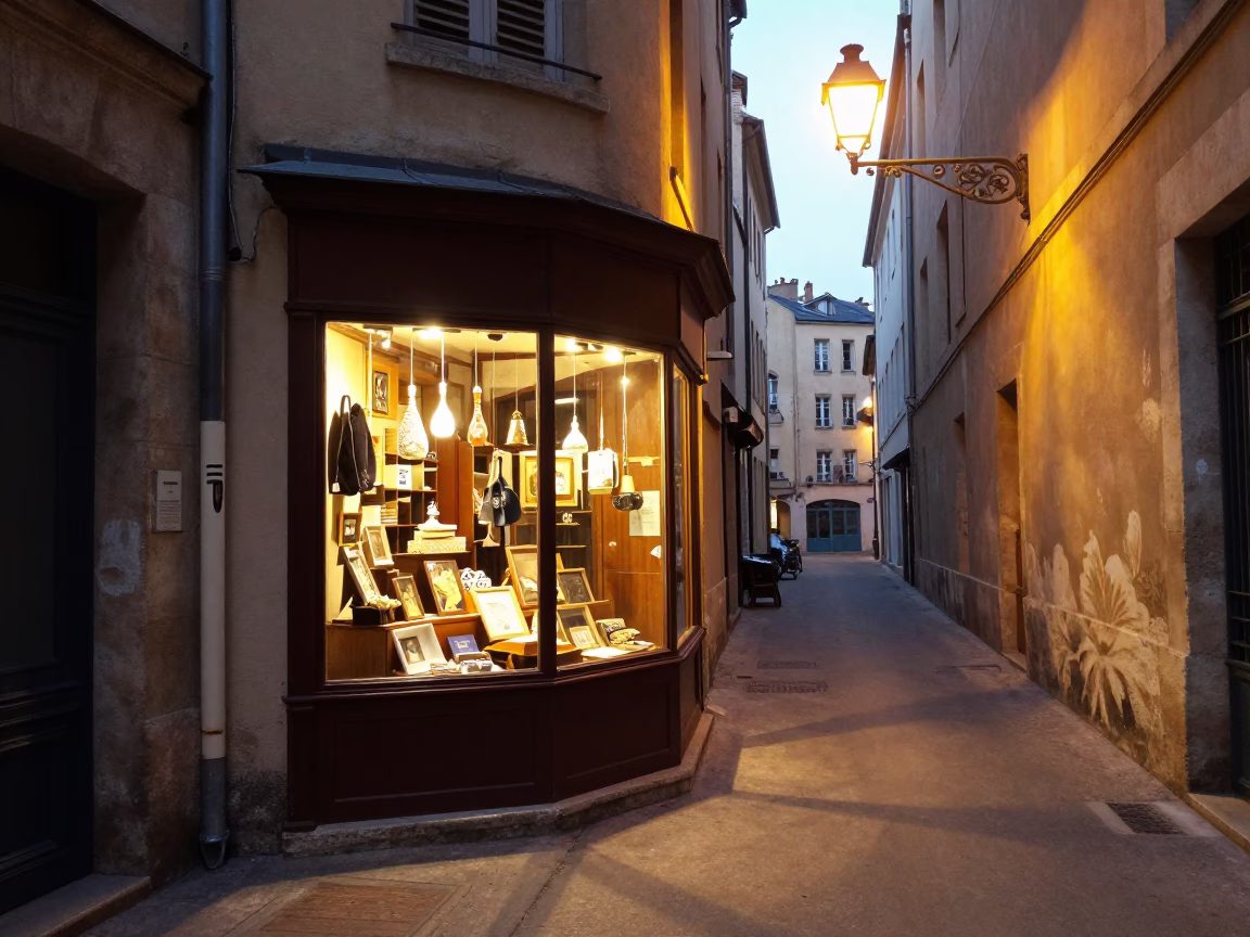 Shop Display in Lyon in in Lyon, France