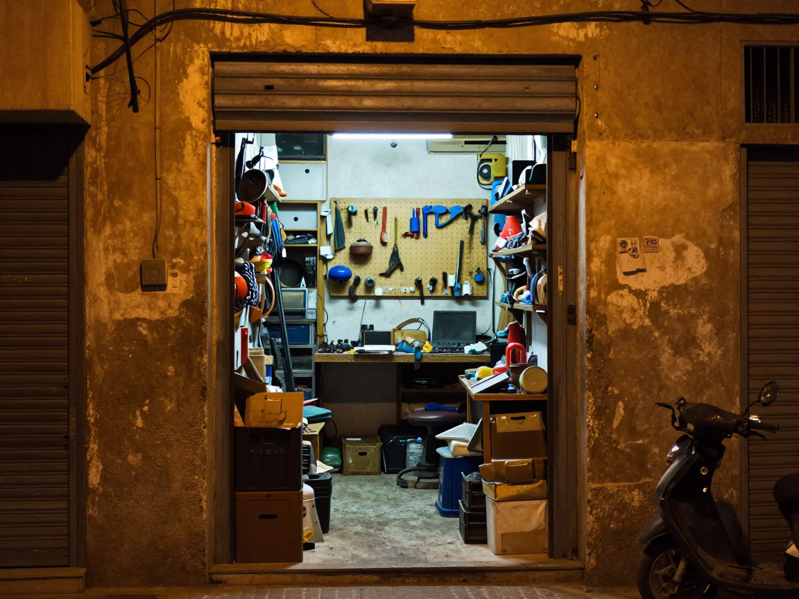 Shop Doorway in Cairo in in Cairo, Egypt