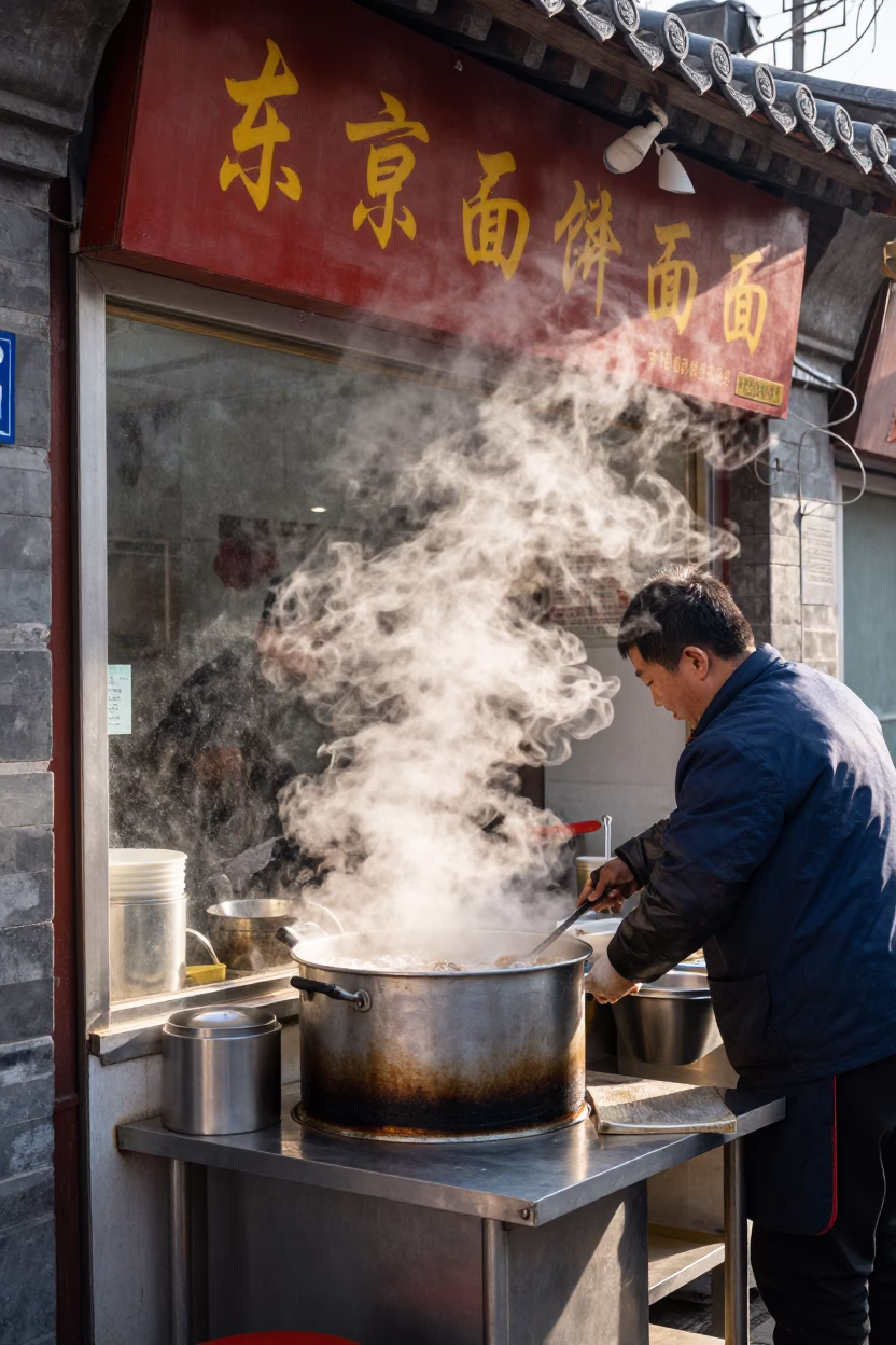 Shop Exterior in Beijing in in Beijing, China