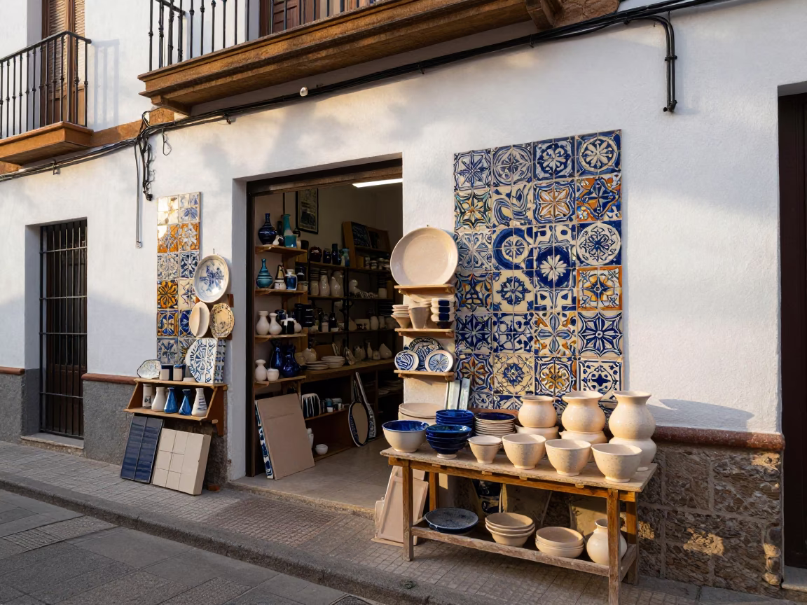 Shop Front in Granada in in Granada, Spain