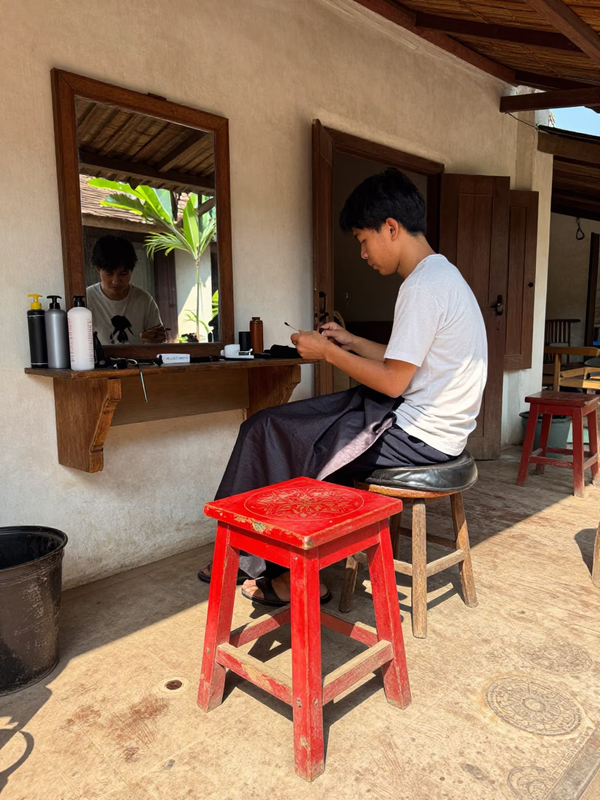 Shop Interior in Luang Prabang in in Luang Prabang, Laos