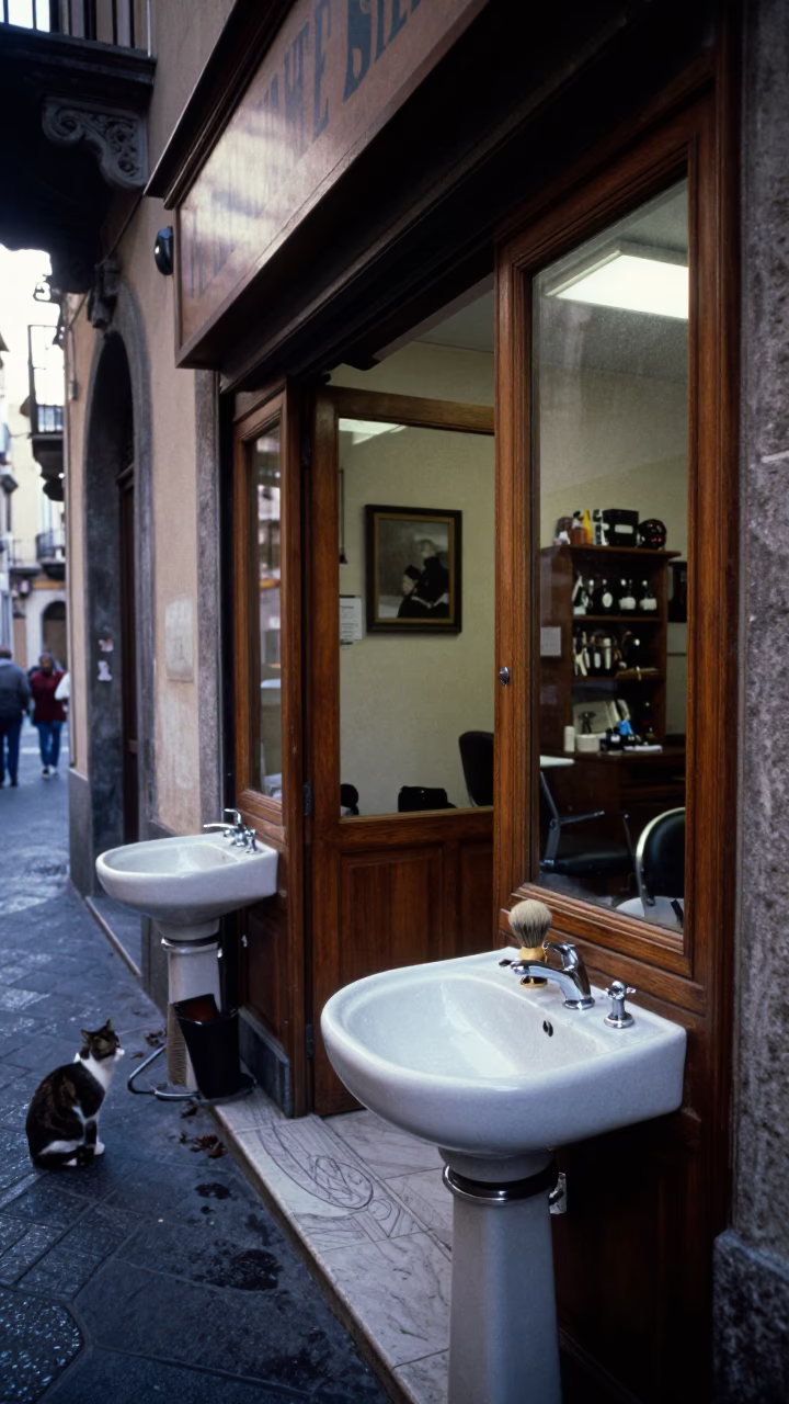 Shop Interior in Naples in in Naples, Italy
