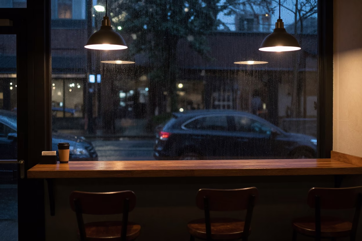 Shop Interior in Seattle at Deep In The Night Light in in Seattle, Washington, United States