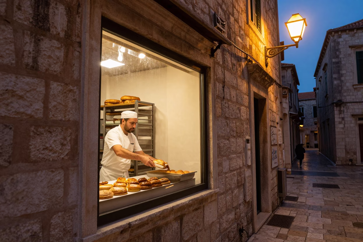 Shop Window in Dubrovnik in in Dubrovnik, Croatia