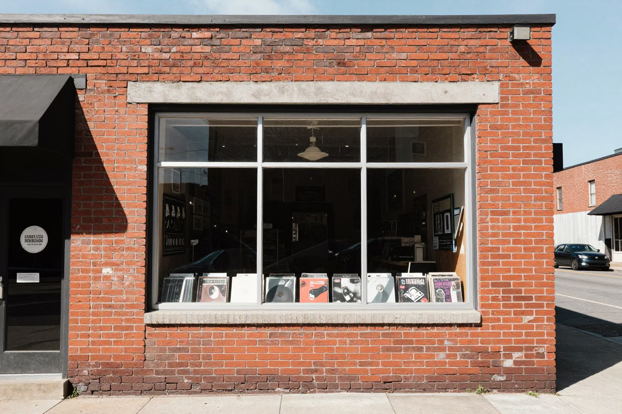 Shop Window in Nashville in in Nashville, Tennessee, United States