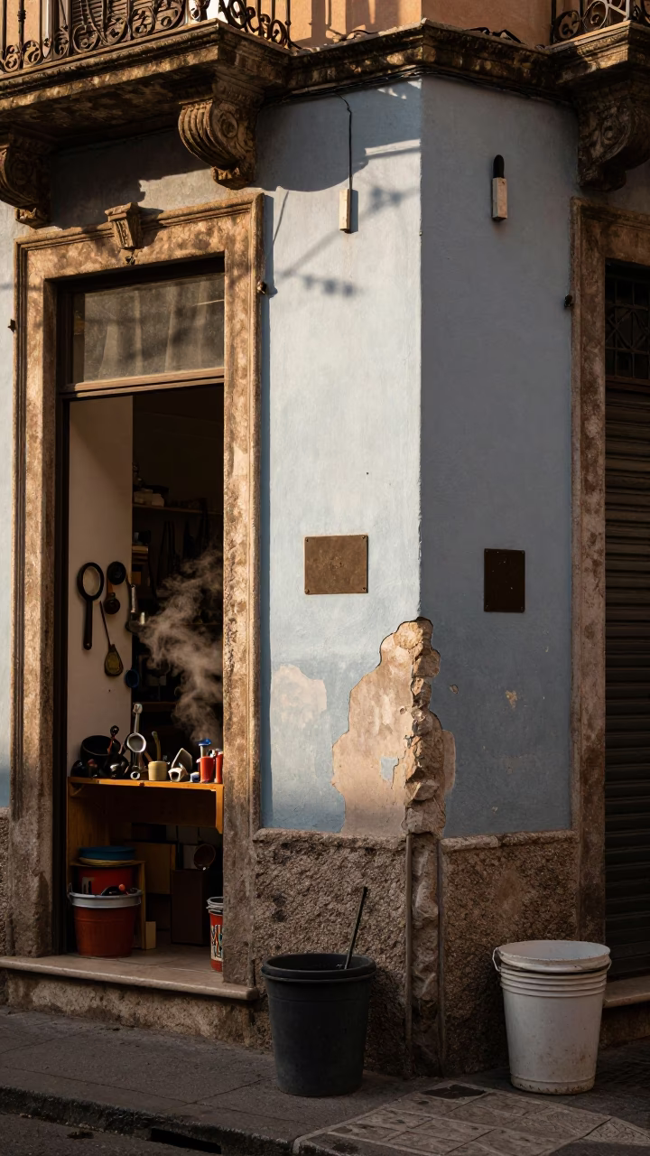 Shop Window in Palermo in in Palermo, Italy