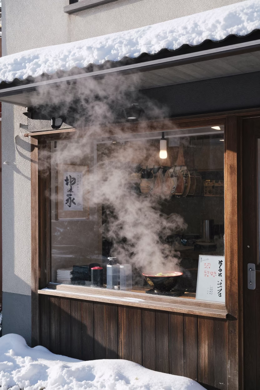 Shop Window in Sapporo in in Sapporo, Japan