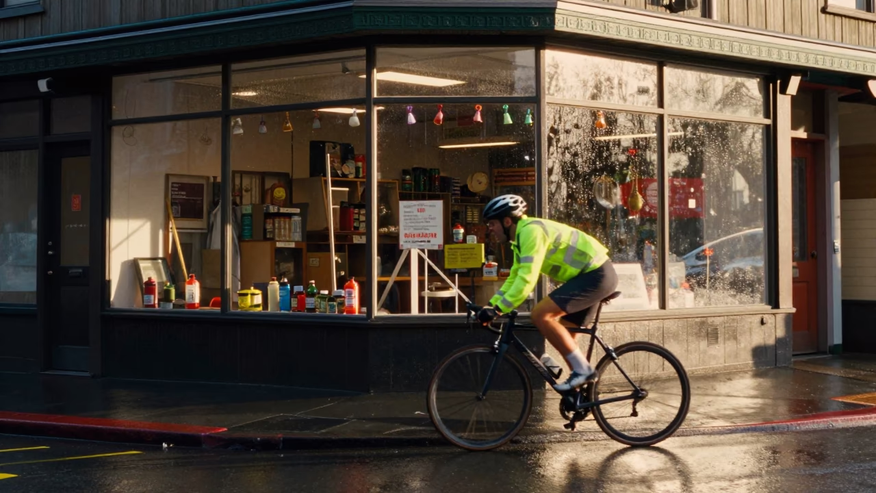 Shop Window in Seattle in in Seattle, Washington, United States
