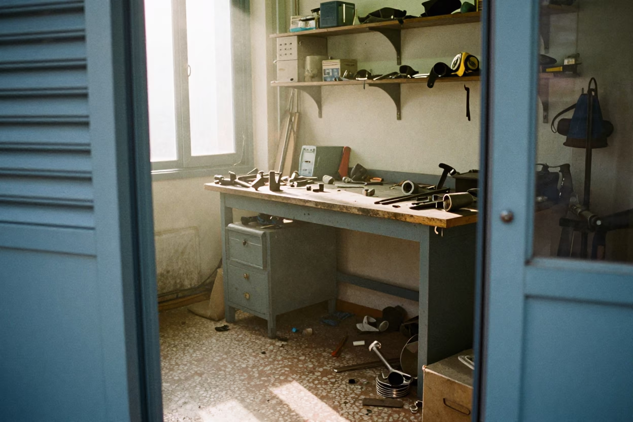 Shop Workbench in Athens in in Athens, Greece