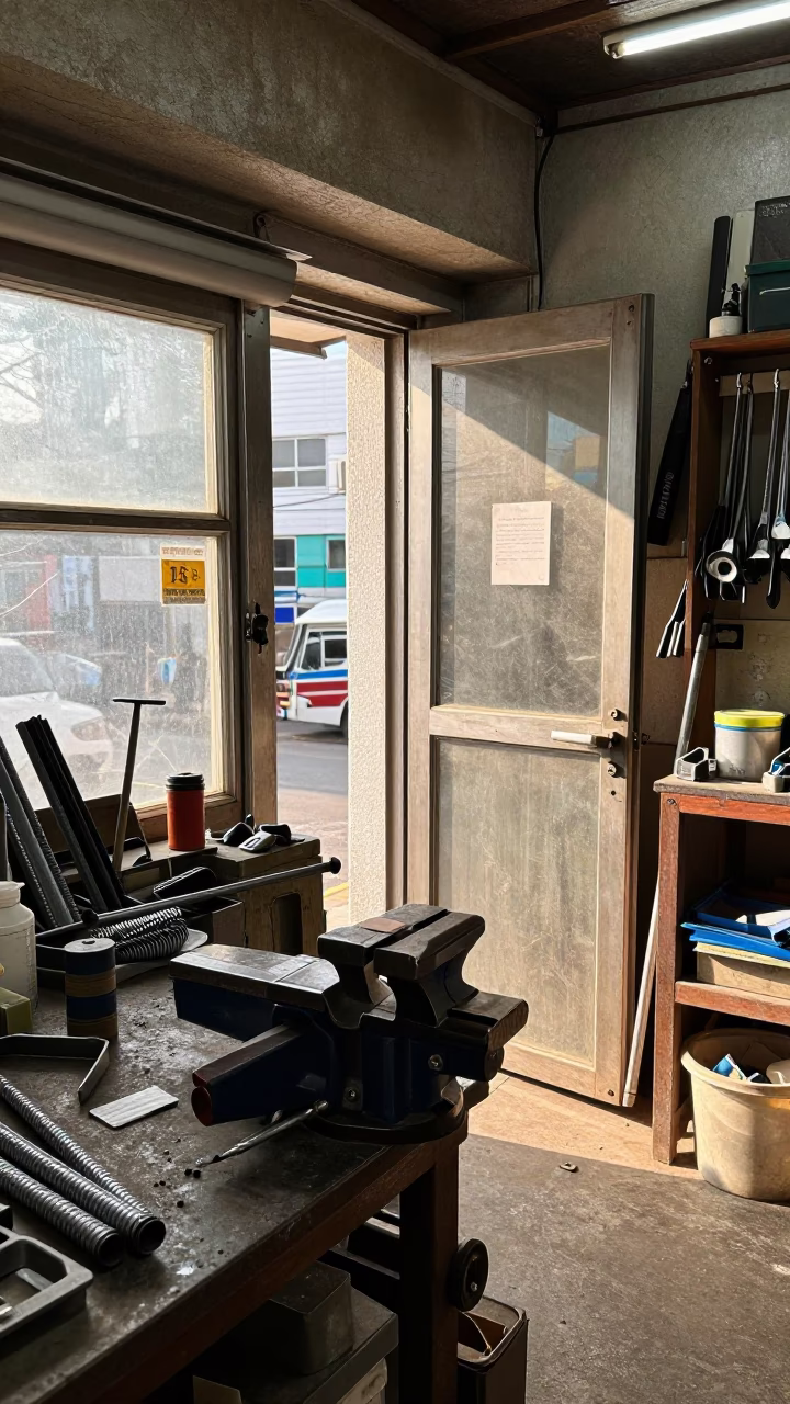 Shop Workbench in Busan in in Busan, South Korea
