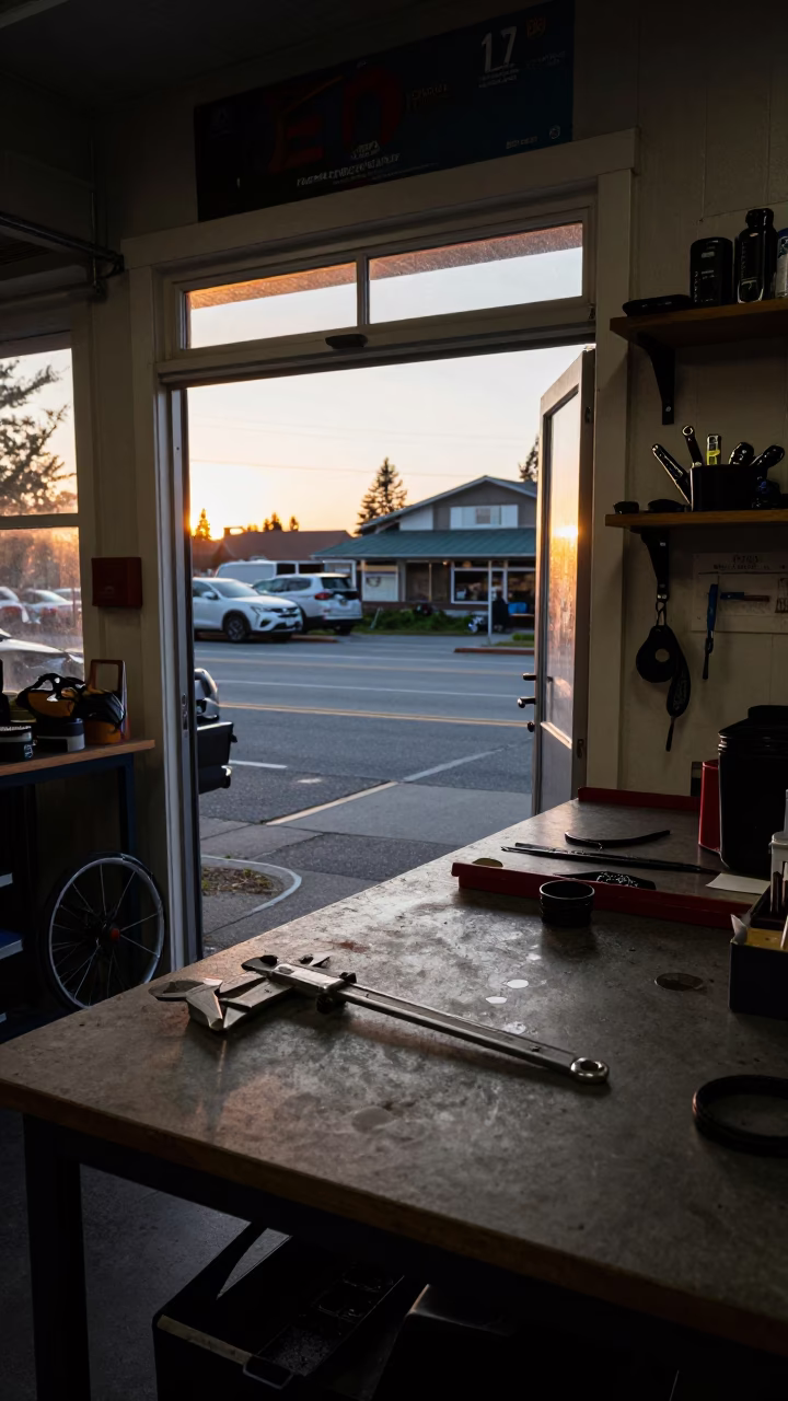 Shop Workbench in Vancouver in in Vancouver, British Columbia, Canada