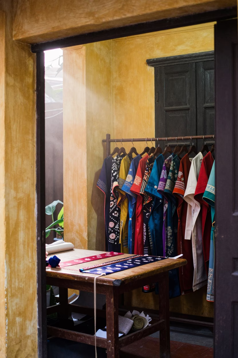 Shop Worktable in Hoi An in in Hoi An, Vietnam