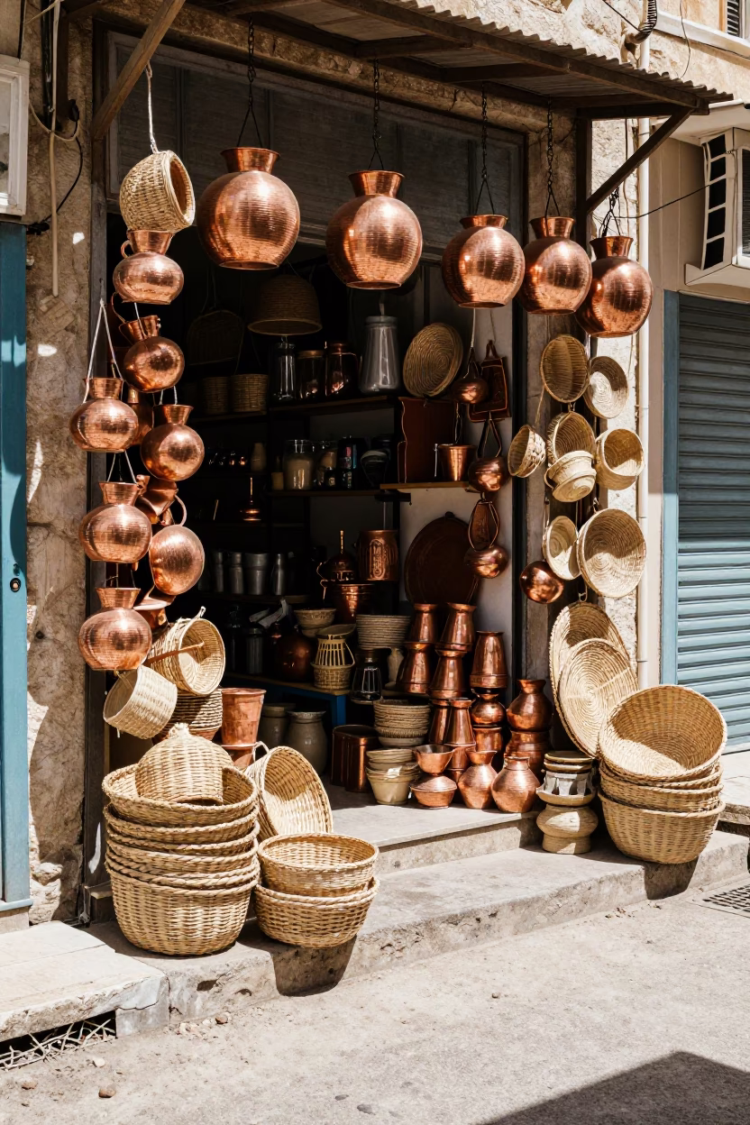 Shopfront Display in Amman in in Amman, Jordan