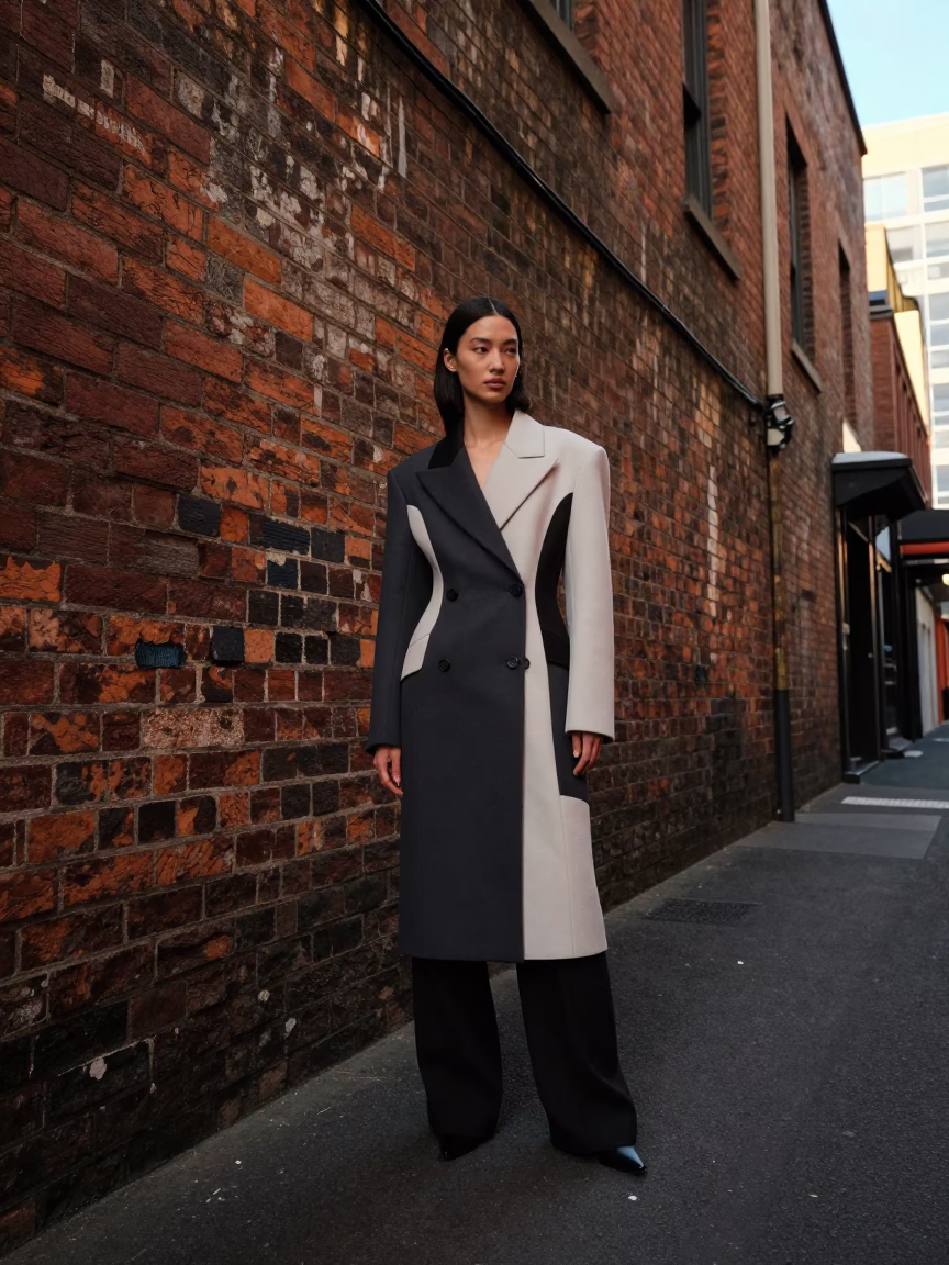 Shot Laneway in Melbourne at The Early Afternoon Light in in Melbourne, Victoria, Australia