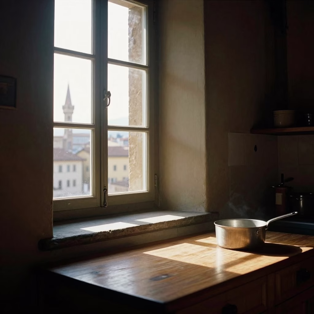 Sill just after sunrise in Florence in in Florence, Italy