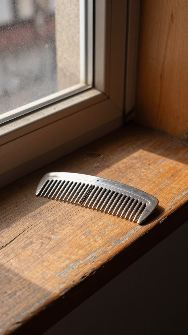 Silver Hair Comb in Shanghai in in Shanghai, China