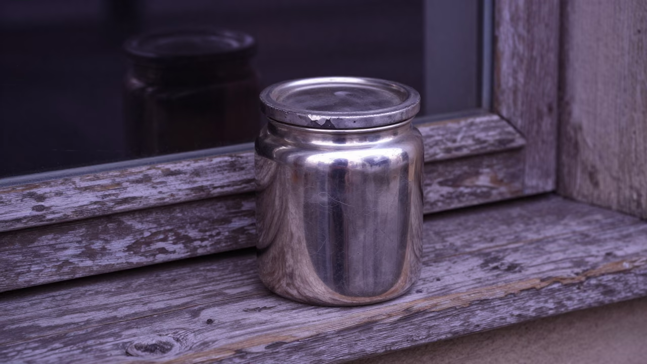 Silver Jar in Nice in in Nice, France
