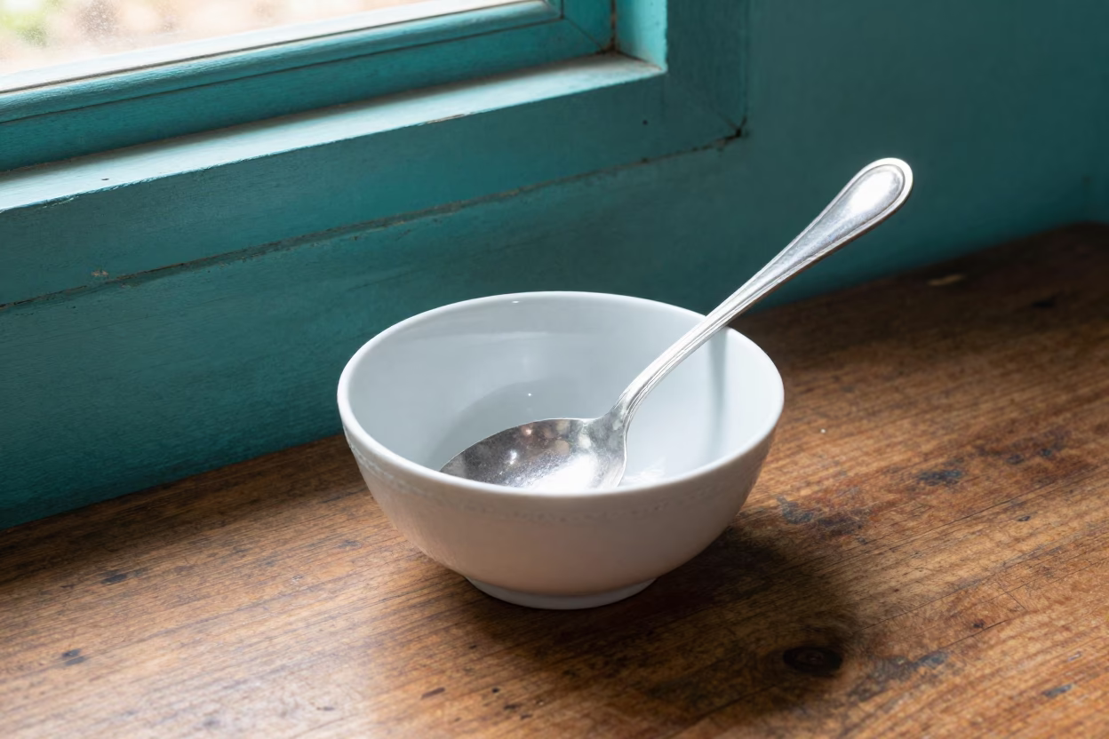 Silver Ladle in Phnom Penh in in Phnom Penh, Cambodia