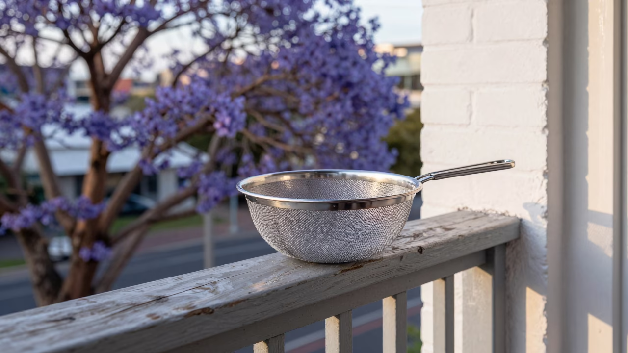 Silver Mesh Colander in Perth in in Perth, Australia
