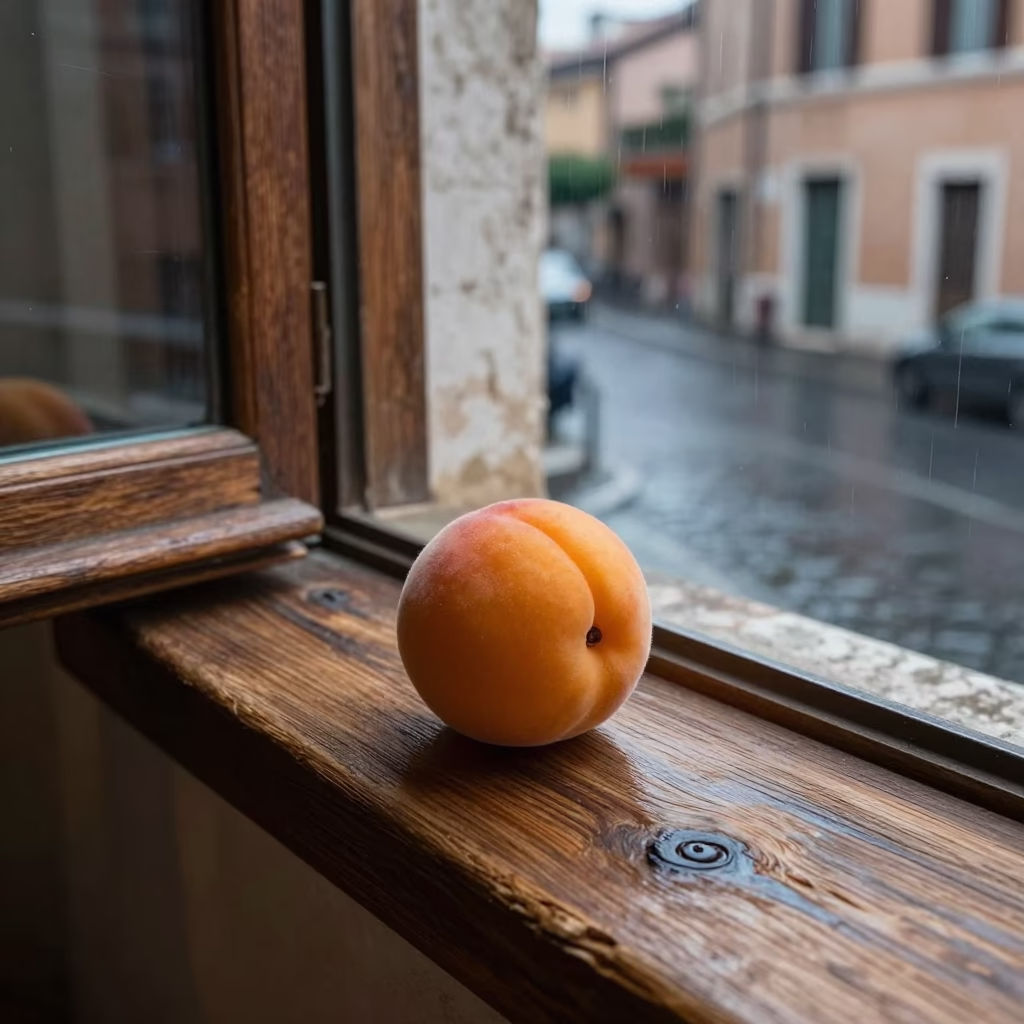 Single Dark Apricot in Rome in in Rome, Italy