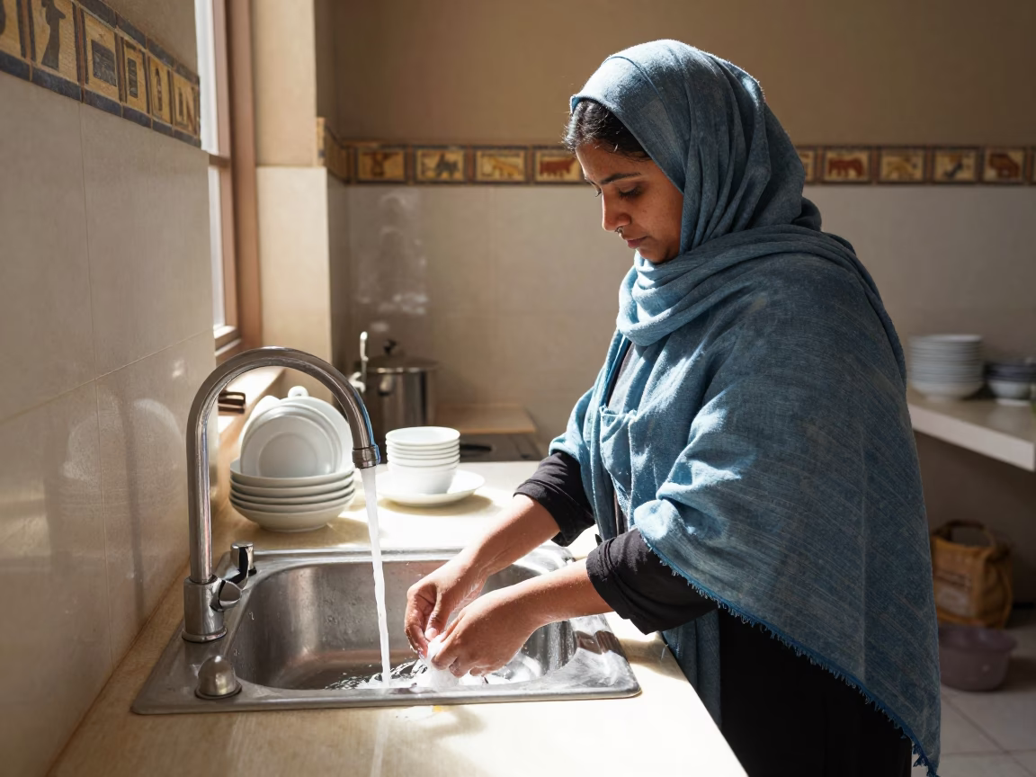 Sink Activity in Luxor in in Luxor, Egypt