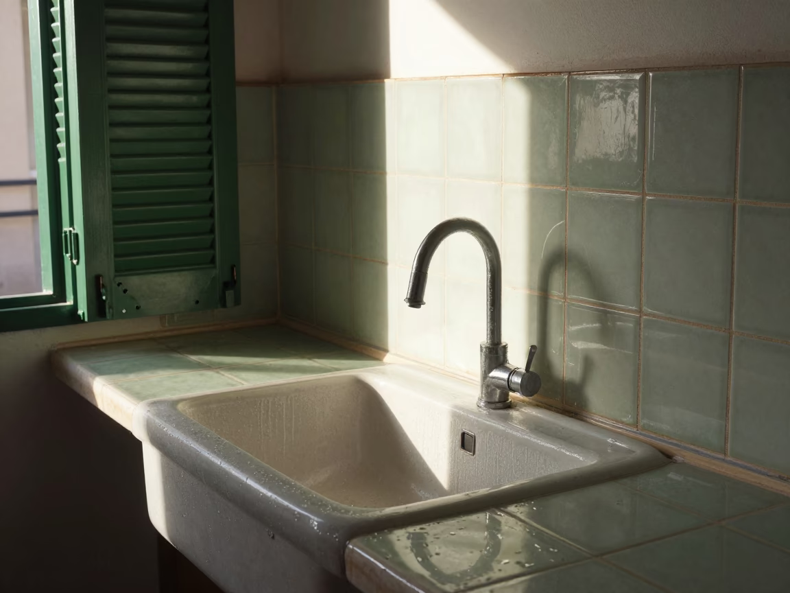 Sink Corner in Granada in in Granada, Spain