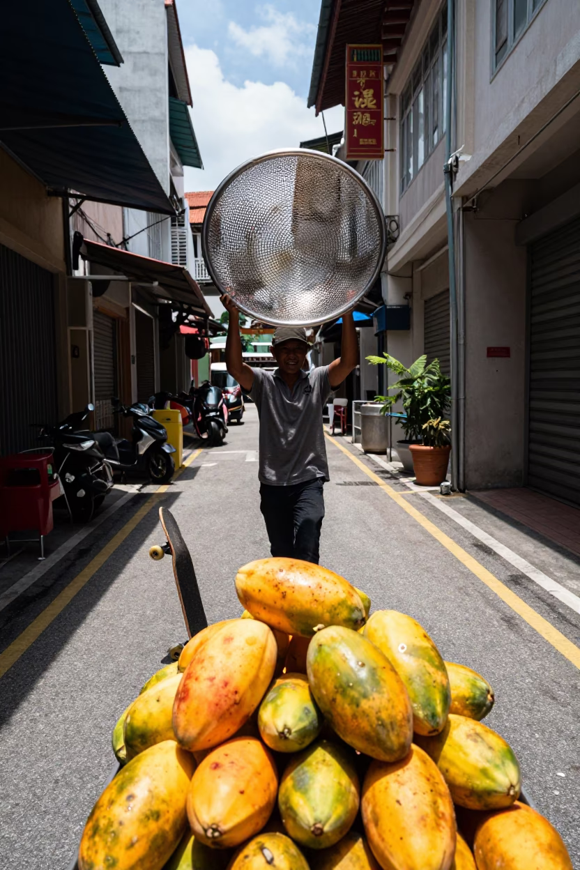 Skateboard in Kuala Lumpur in in Kuala Lumpur, Malaysia