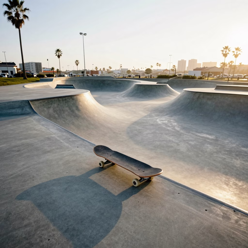 Skateboard in San Diego in in San Diego, California, United States