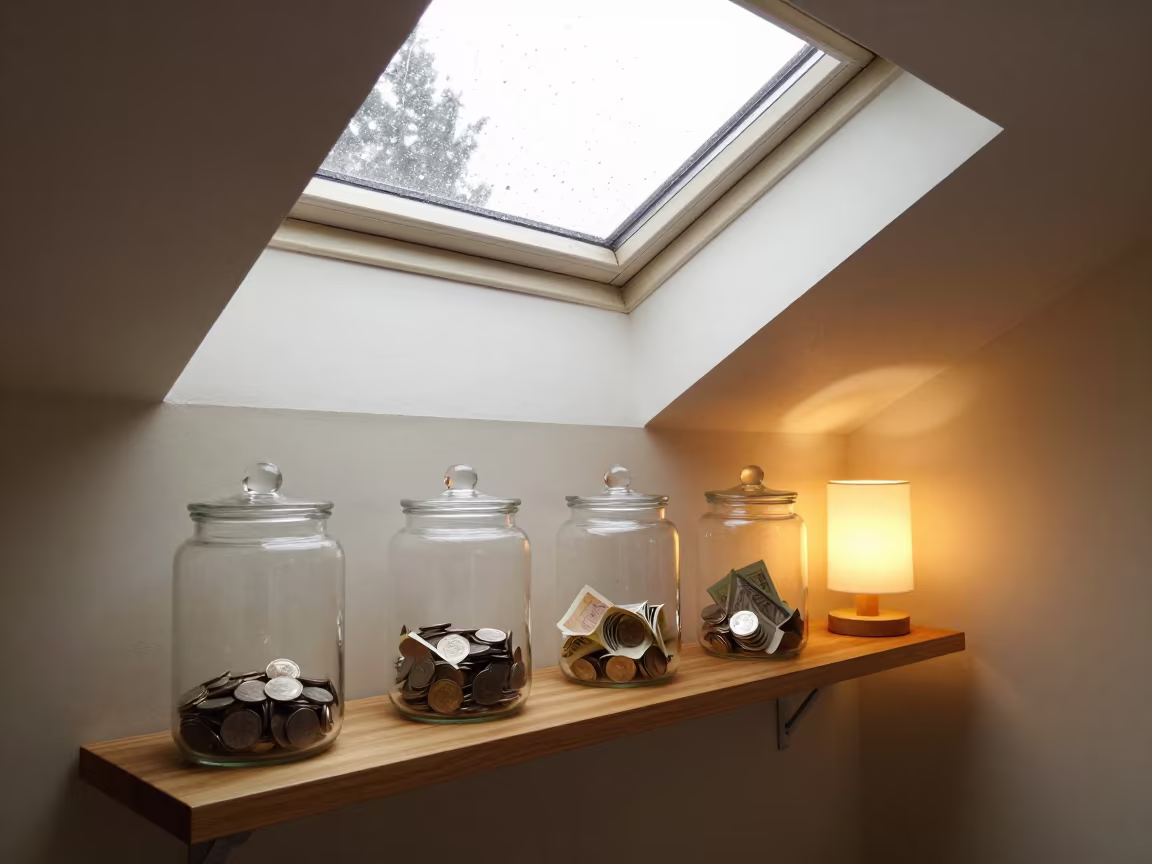 Skincare Tip Jar Shelf Noon Light Duluth in inside a skincare treatment room in Duluth