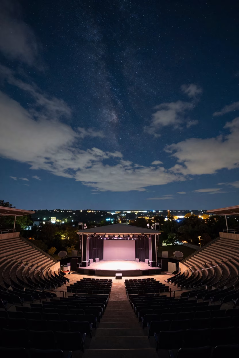 Sky Photography in Austin at The Deepest Night Sky Light in in Austin, Texas, United States