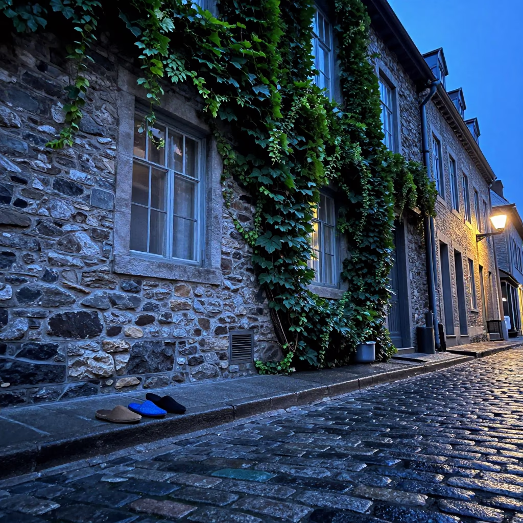 Slippers in Quebec City in in Quebec City, Quebec, Canada