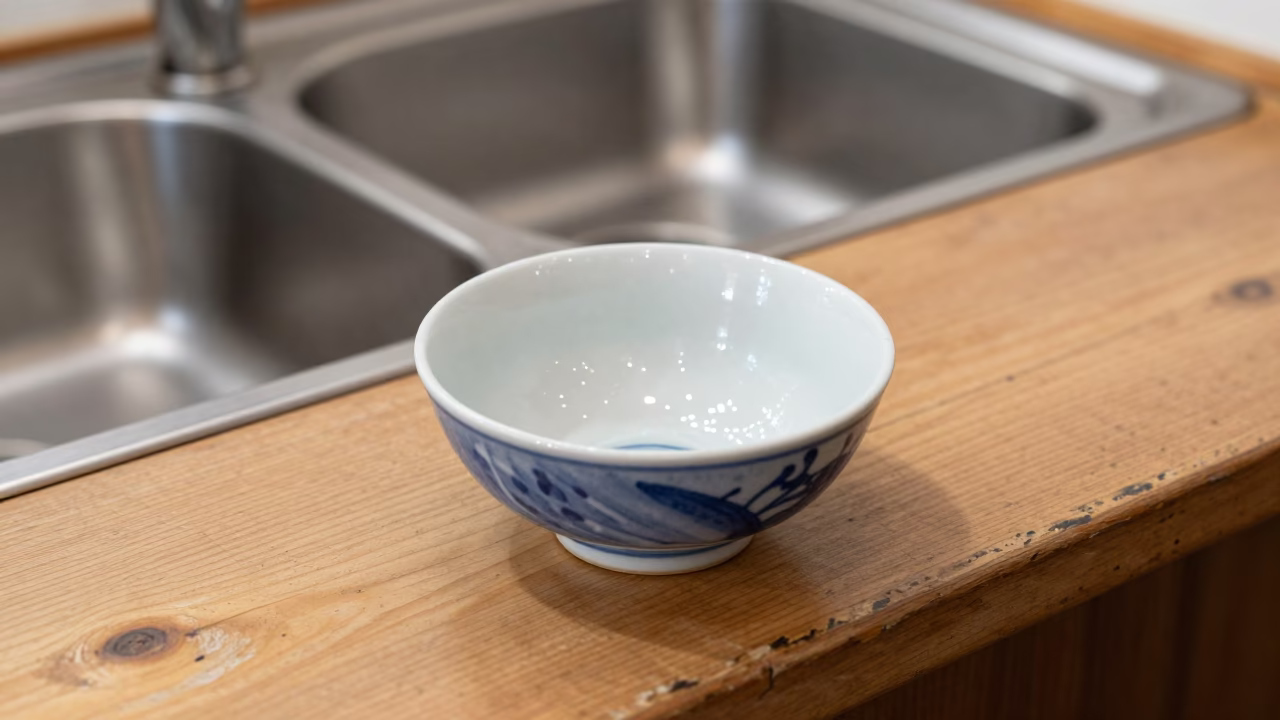 Small Ceramic Bowl in Osaka in in Osaka, Japan