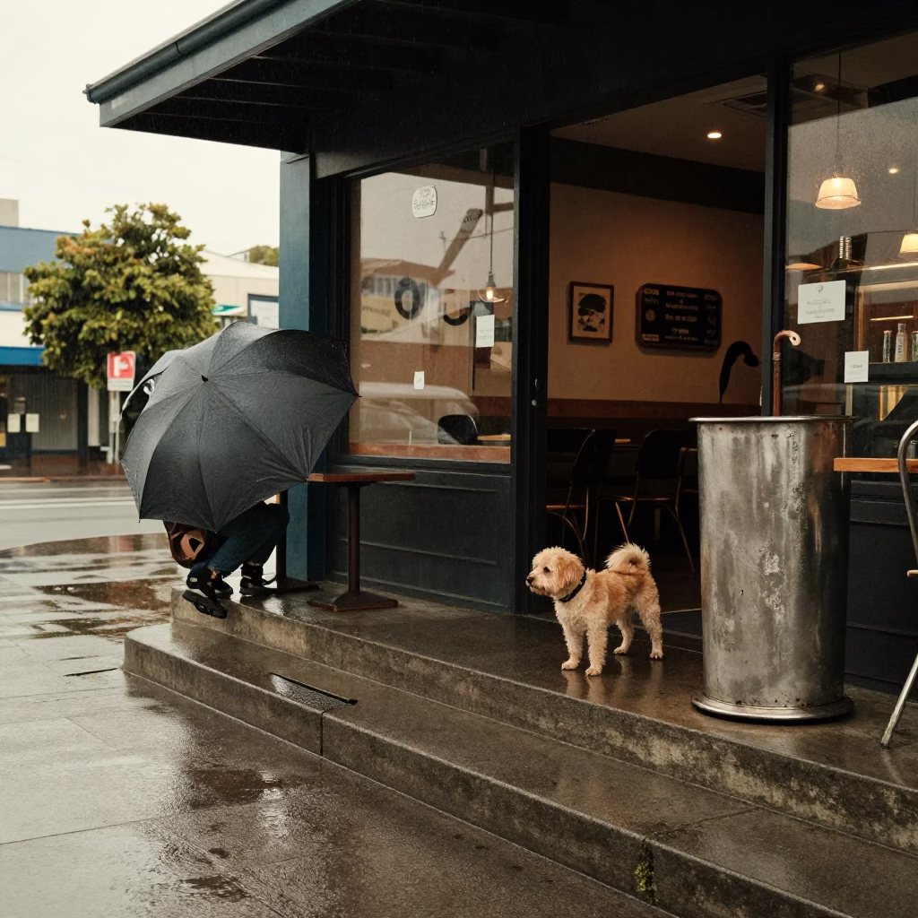 Small Dog in Perth in in Perth, Western Australia, Australia