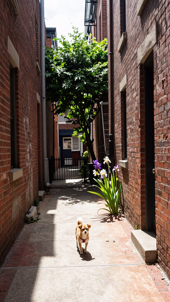 Small Dog in Philadelphia in in Philadelphia, Pennsylvania, United States