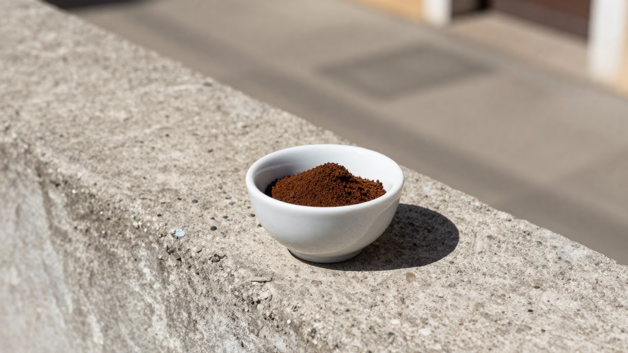 Small White Ceramic Bowl in Salvador in in Salvador, Brazil