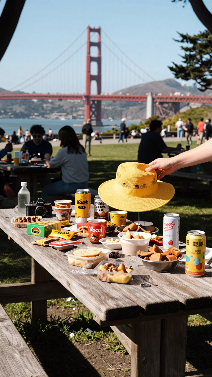 Snack Spread in San Francisco in in San Francisco, California, United States