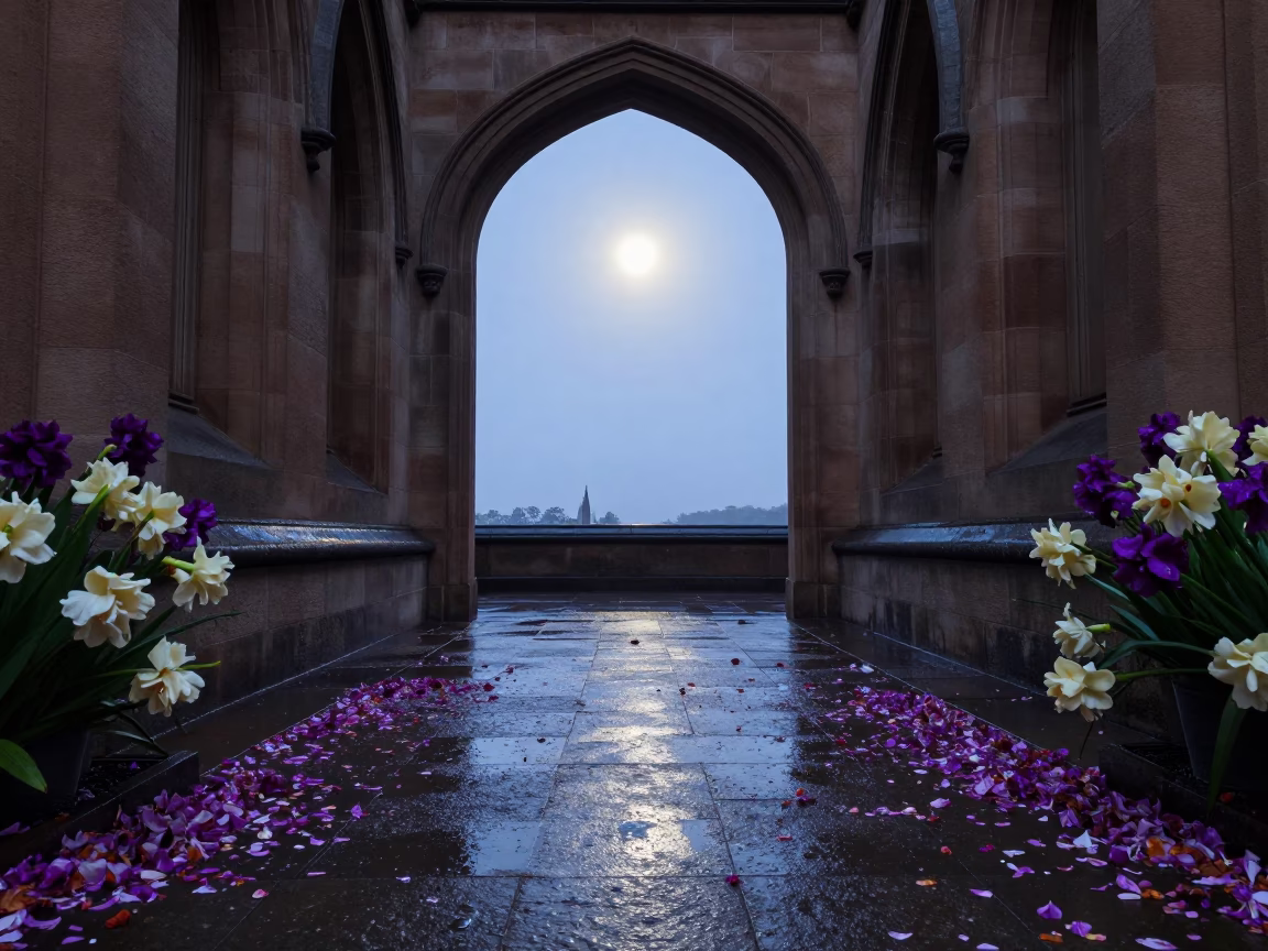 Snapdragon Border Winter Dawn Sydney Atrium in inside a vaulted atrium in Sydney