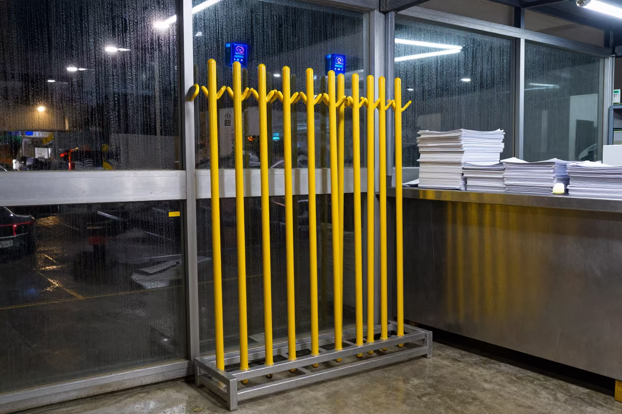 Sortation Jam Hook in Chiang Mai Night Bay in inside a chilled distribution bay near Chiang Mai