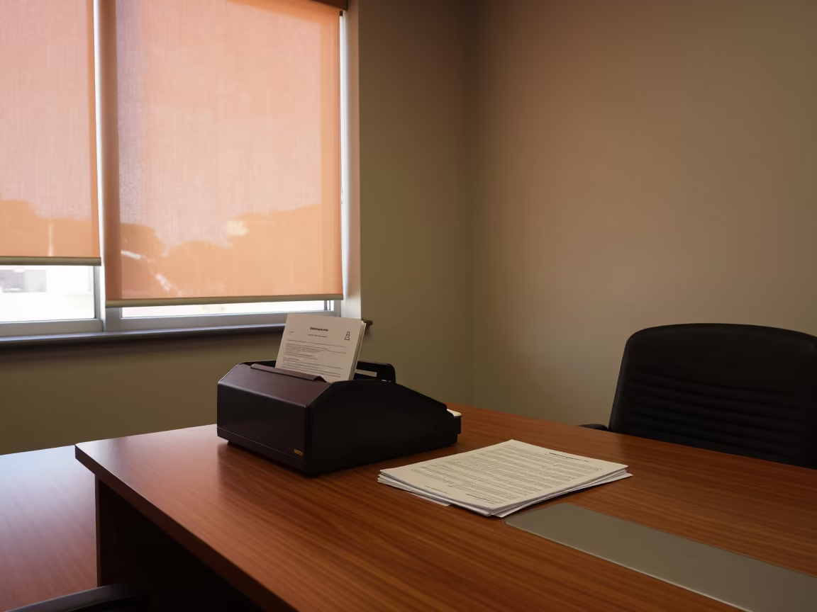 Sorter Before Dusk in Phoenix Conference Room in inside a conference room near Phoenix