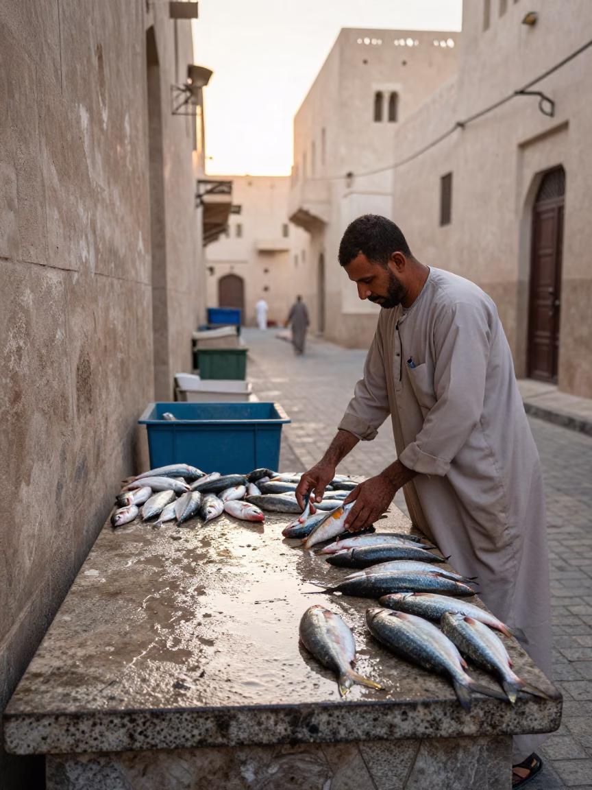 Sorting Catch in Muscat in in Muscat, Oman